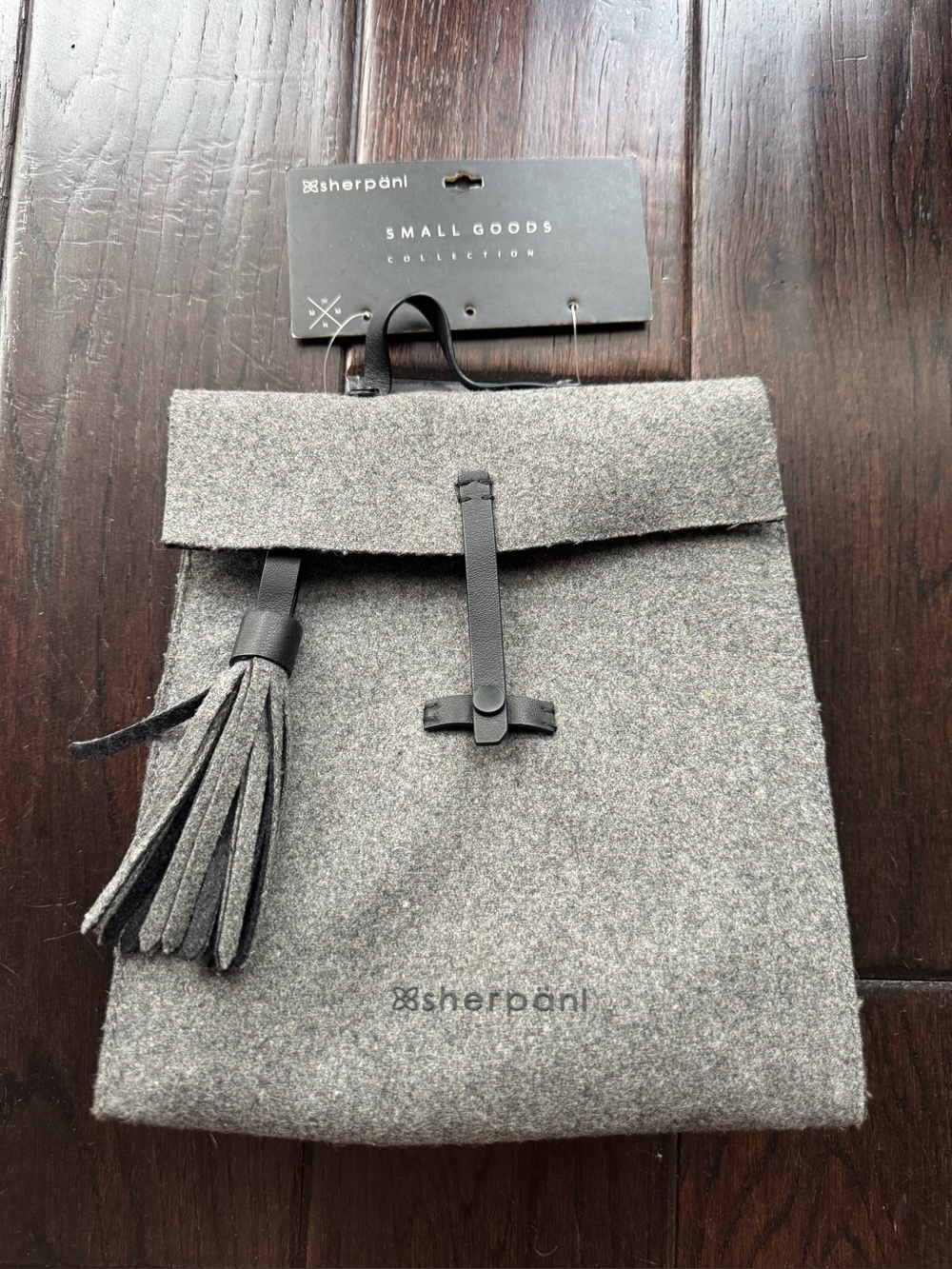 SHERPANI - Izzy Lunch Bag Mongolian Wool Leather | New